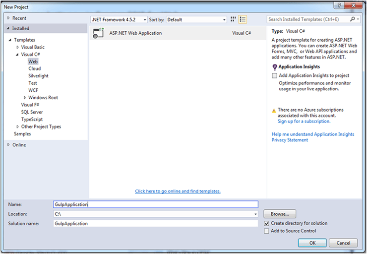 MVC application