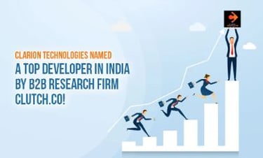 Clarion Technologies Named a Top Developer in India by Clutch.co