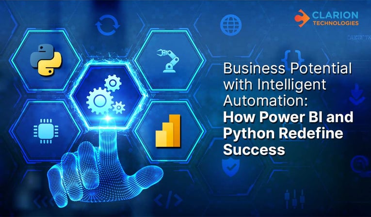 getting started with using python in power bi from a... Business Automation with Python and Power BI Solutions