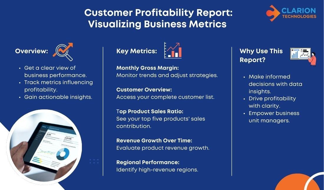 Customer Profitability Report Visualizing Business Metrics stant