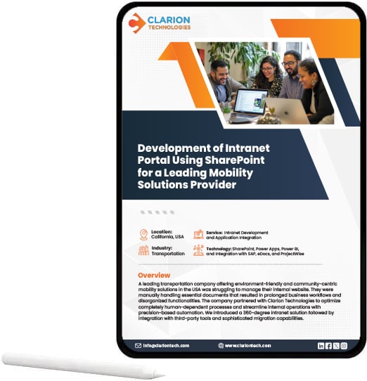 Development of Intranet Portal Using SharePoint 
