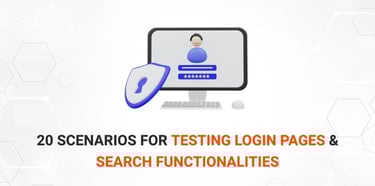 Test Cases for Testing Login Pages & Search Functionalities