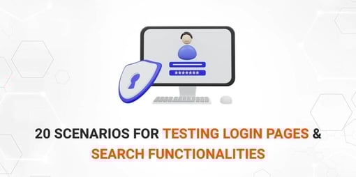 Test Cases for Testing Login Pages & Search Functionalities
