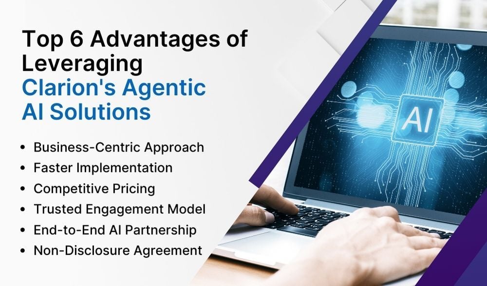 Advantages of Clarion's Agentic AI solutions