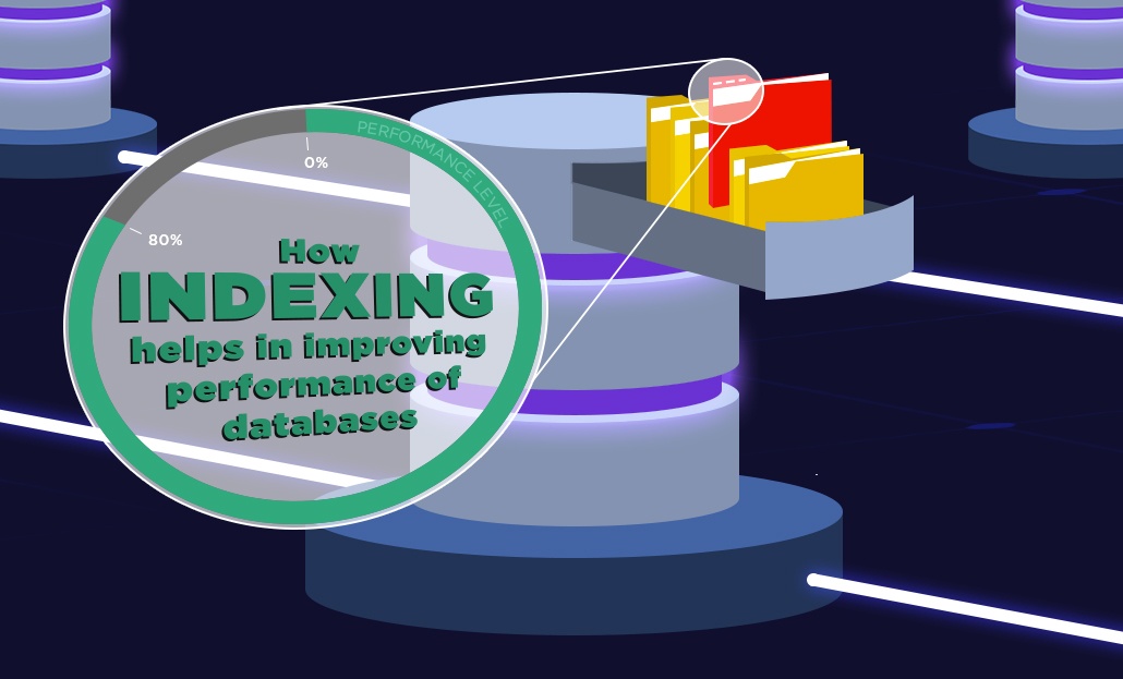 How indexing helps in improving performance of databases.