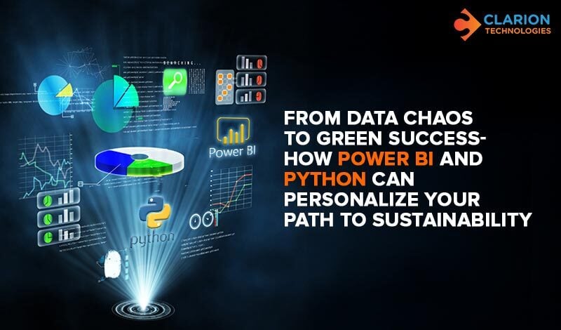 python and power bi for business sustainability