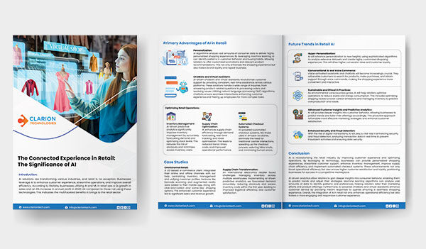  Whitepaper: Connected Experience in Retail: The Significance of AI