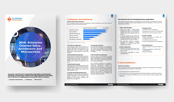 JAVA - Enterprise Oriented Setup, Architecture And Microservices