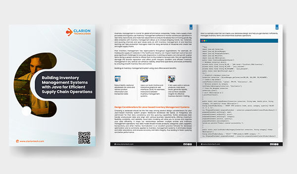  Java-Powered Inventory Management: The Key to Optimizing Your Supply Chain Operations