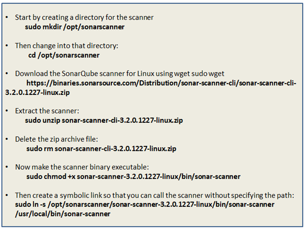 Run shell script file sonarscanner.sh